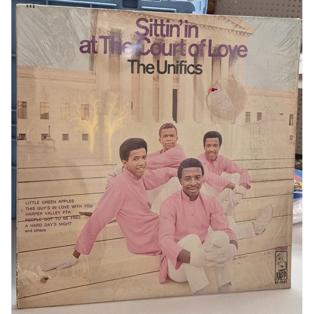 Sittin In At The Court Of Love Vinyl LP Album The Unifics 1968